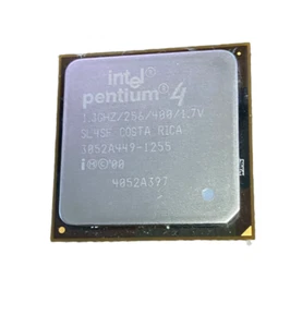 VINTAGE Intel Pentium 4 Processor 1.3GHz/256/400/1.75v Socket 423 - Picture 1 of 2