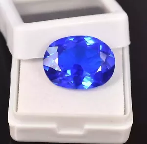 Tansania Tansanit makellos blau 9,05 ct lose ovale Form Edelstein AAA - Bild 1 von 5