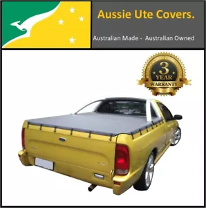 SOFT TONNEAU COVER To Fit FORD FALCON AU-BA-BF UTE 1999-May 2008 With Sports Bar - Picture 1 of 3