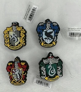 Harry Potter Houses Crests (4 charms) Jibbitz Crocs Charms - Picture 1 of 4