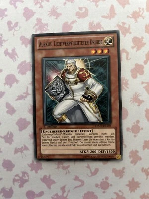 Aurkus, Lichtverpflichteter Druide RYMP-DE105 Common 1.Auflage EX Yu Gi Oh - Bild 1 von 2