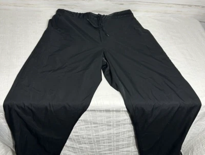 Pantalones de chándal Polo Ralph Lauren para hombre talla XL negros blancos de poliéster sueltos Foto 1 de 4