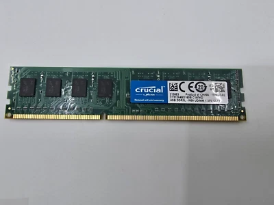 Lote de 4 Crucial DDR3L 16GB 4x4GB RAM Memoria PC3L-12800U 1600Mhz Pc 240pin Foto 1 de 3