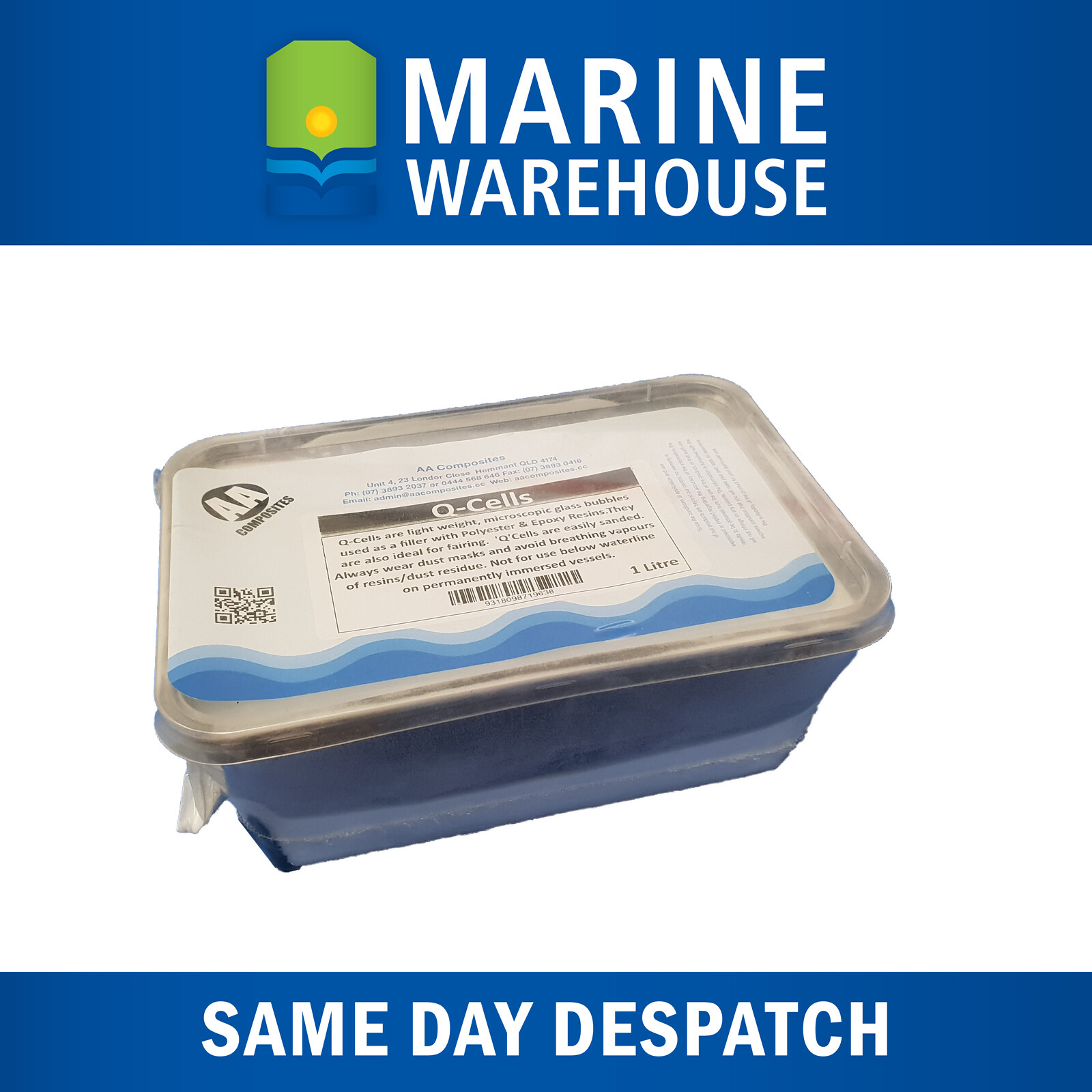 FIBERGLASS (POLYESTER) RESIN AND HARDENER KIT MARINE POLYESTER GENERAL