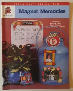Provo Craft Decorative Painting Pattern Book MAGNETIC MEMORIES by Rebecca Carter - Picture 1 of 7