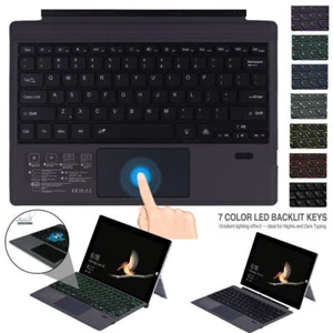 For Microsoft Surface Pro 6 / Pro 5 / Pro 4 / Pro 3 Wireless Bluetooth Keyboard - Picture 1 of 12