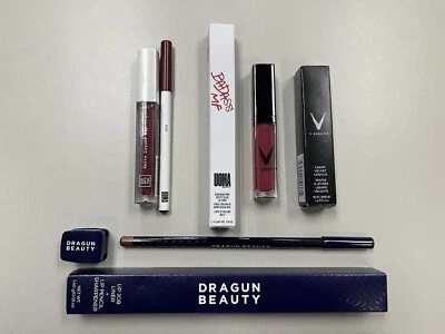 Lote Mixto Maquillaje M2U NYC UOMA Beauty V Cosmetics Dragun Líquido Delineador Labial Lápiz Labial Foto 1 de 4