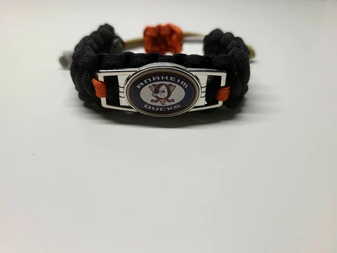 Anaheim Ducks Adjustable Bracelet Sports Fan Shop NHL Apparel & Souvenir Hockey Cover