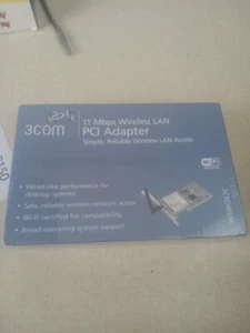 3CRDW696 3Com 11 Mbps Wireless LAN PCI Adapter - New - Picture 1 of 3