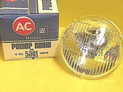 NOS AC / GM / DELCO POWER BEAM FARO LUZ VINTAGE # 5001 5965416 Foto 1 de 4