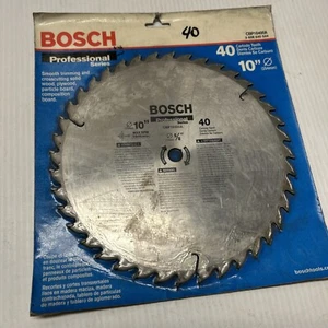 BOSCH 10" circular saw blade. professional. 40 carbide teeth 40T CBP10400A 5/8" - Picture 1 of 6