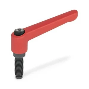 Verstellbare Klemmhebel Schrauben mit Sonderzapfen GN 306-30-M6-40-DZ-RS - Bild 1 von 1