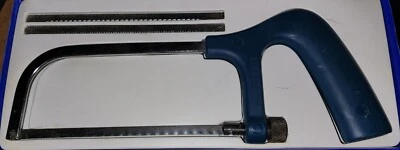 Eclipse 675 Vintage Mini Metal Hacksaw Saw & 3 Blades ENGLAND NOS - Image 1 of 4