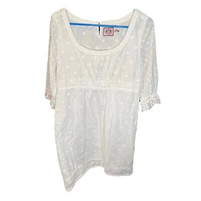 Juicy Couture Vestido Blanco Manga Larga Talla M  Foto 1 de 4