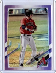 2021 Topps Chrome Update Purple Refractors #USC75 Josh Reddick - Picture 1 of 1