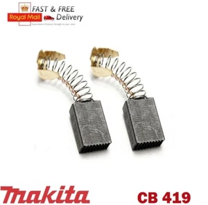 Carbon Brushes For Makita CB419 191962-4 HR2432 HR2450 HR2450T JR1000FT 4305 - Picture 1 of 1