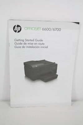 HP Hewlitt Packard 6600 6700 Getting Started Guide English French Spanish - Image 1 of 4