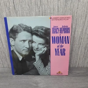 Woman of the Year * Spencer Tracy Katharine Hepburn Fay Bainter. Laserdisc VG - Picture 1 of 2