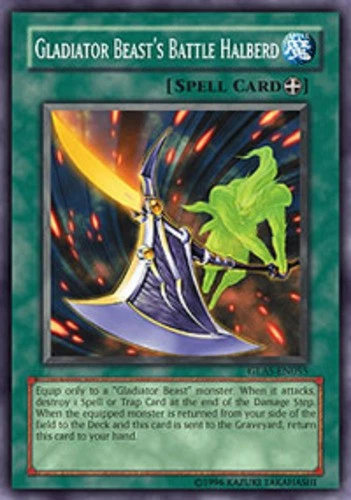 Gladiator Beast's Battle Halberd - GLAS-EN055 - Common - 1st Edition - Heavily P - Image 1 of 1