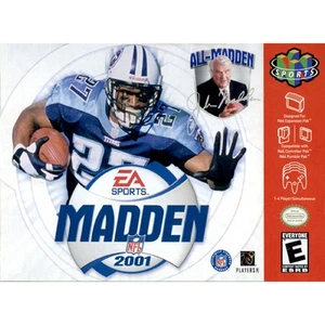 Madden Nfl 2001 (N64) Cart Only - Picture 1 of 1