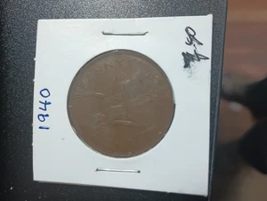 Lot of British pennies, 1940-1949 - Picture 1 of 14