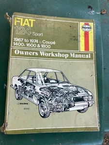 FIAT 124 SPORT HAYNES / 1967 TO 1977 COUPE - OWNERS WORKSHOP MANUAL / HARDBACK - Picture 1 of 1