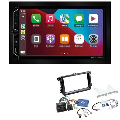 Wifi Apple CarPlay Autoradio für Volkswagen VW T6 Transporter Canbus+LFB Piano - Bild 1 von 4