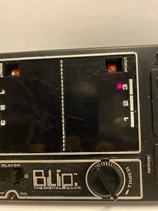 Vintage Electronic Game 1977 Blip Handheld Digital TOMY Japan - Picture 1 of 12