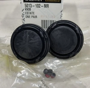 Baldwin Estate 5013 Knob Pair in 102 Oil Rubbed Bronze 5013-102-MR New - Picture 1 of 21