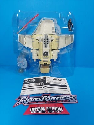 Transformers Star Wars Crossovers  Emperor Palpatine Imperial Shuttle 2006  - Image 1 of 4