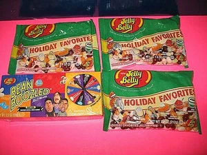 JELLY BELLY 7.5oz^ Bag HOLIDAY FAVORITES 5 Candy Flavors JELLY BEANS +BEAN BOOZL - Picture 1 of 3