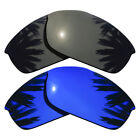 Polarized Black&Purple Blue Replacement Lenses For-Oakley Flak Jacket