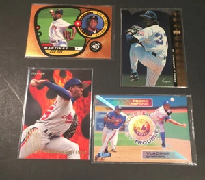 4 INSERT CARD LOT PEDRO MARTINEZ 1994 Upper Deck SP DIE CUT (SLEEVED/MINT) - Picture 1 of 5