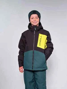 O'Neill Jacksaw Snow Jacket - Youth - 12 / Alma Steel Color Block - Picture 1 of 6