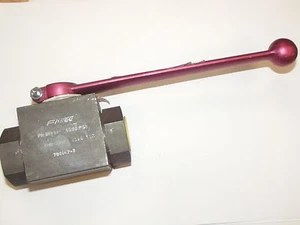 3/4 NPT Shut Off Valve , Flutec High Pressure Hydraulic 5000 psi/ 340 Bar German - Picture 1 of 3