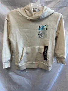 Art Class Snoopy Let's Game Hooded Pullover Sweatshirt Size XS (4/5) New w/Tags - Picture 1 of 3