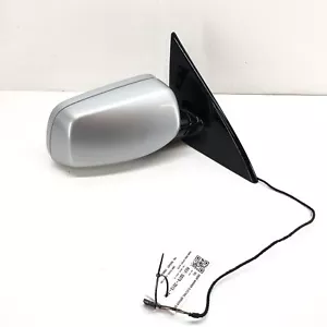 Bmw 635d Coupe E63 2008 DOOR MIRROR DRIVER SILVER 354/7 7043437 7189388 - Picture 1 of 10