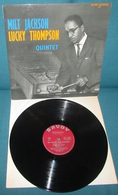 MILT JACKSON Lucky Thompson Quintet ORIG FRANCE SAVOY  NEAR MINT - Image 1 of 4
