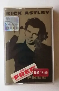 Free by Rick Astley Rare 1991 Malaysia Cassette Tape Brand New Sealed - Picture 1 of 3