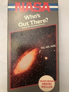 NASA WHO’S OUT THERE ? VHS VIDEO Featuring ORSON WELLES  - Picture 1 of 3