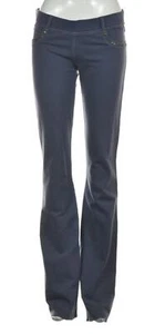 NUEVO Pantalones para mujer Bejeweled talla S gris pizarra corte bota liso pantalones - Imagen 1 de 5