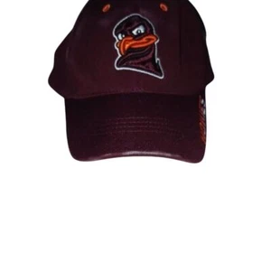 Virginia Tech Hokies Gorra Granate Unisex Ajustable Correa Sombrero Nuevo con Etiquetas Marca de Almacenamiento - Imagen 1 de 4
