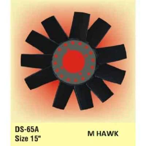 M Hawk 15-Inch Black Plastic Exhaust Fan Blade - Picture 1 of 3