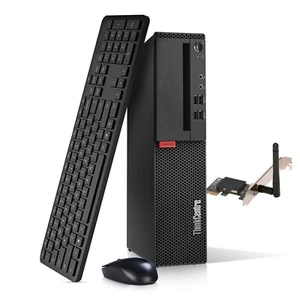 Lenovo ThinkCentre SFF Desktop PC Intel i5-6th 16GB 2TB SSD Built-in WiFi Win 11 - Picture 1 of 8