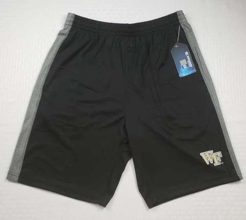 Wake Forest University Men's Black & Gray Athletic/Basketball Shorts Size Medium Cover