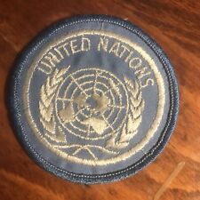 PATCH -TOPPA -DISTINTIVO MILITARE ONU - NAZIONI UNITE - UNITED NATIONS -