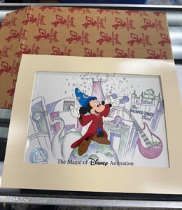 Cellule Disney peinte à la main Millennium Magic LE département encre et peinture - Photo 1/5