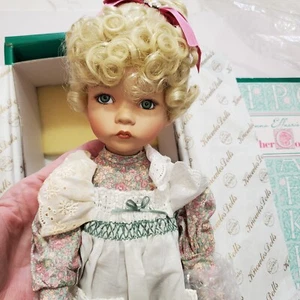 Dianna Effner Porzellan Puppe Mary Mary Edwin Knowles in Box mit Zubehör & Zertifikat - Bild 1 von 8