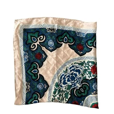 Vera Neumann 100% silk square scarf — 第 1/3 张图片