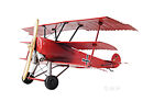 1917 Czerwony baron Fokker Trójpłatowiec żelazny model samolotu